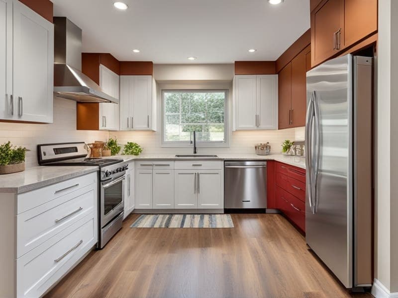 Kitchen after transformation