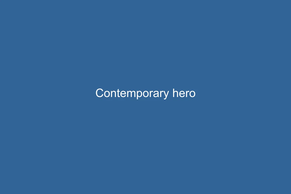 Contemporary Design Style