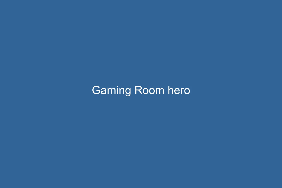 Gaming Room Design Style