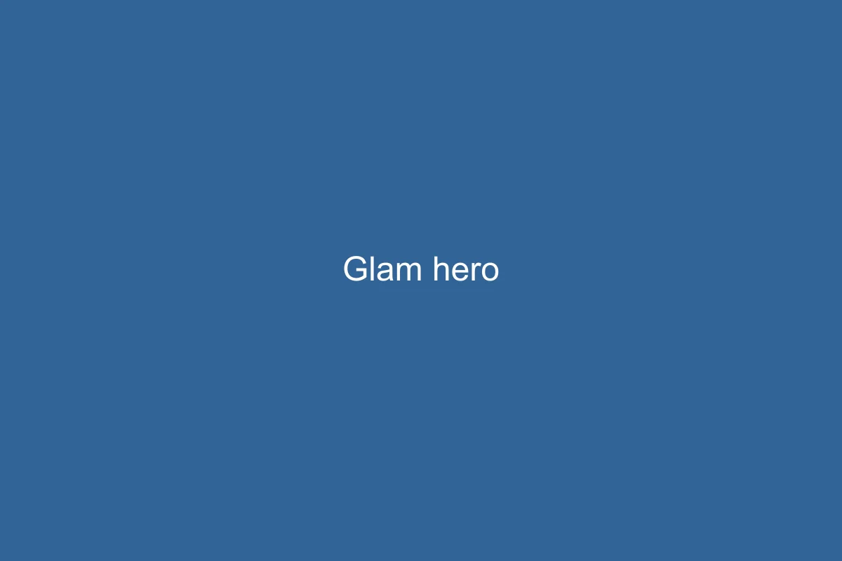 Glam Design Style