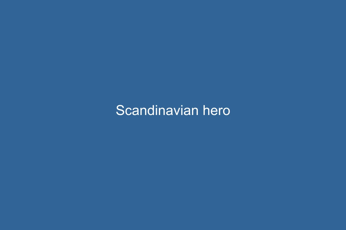 Scandinavian Design Style