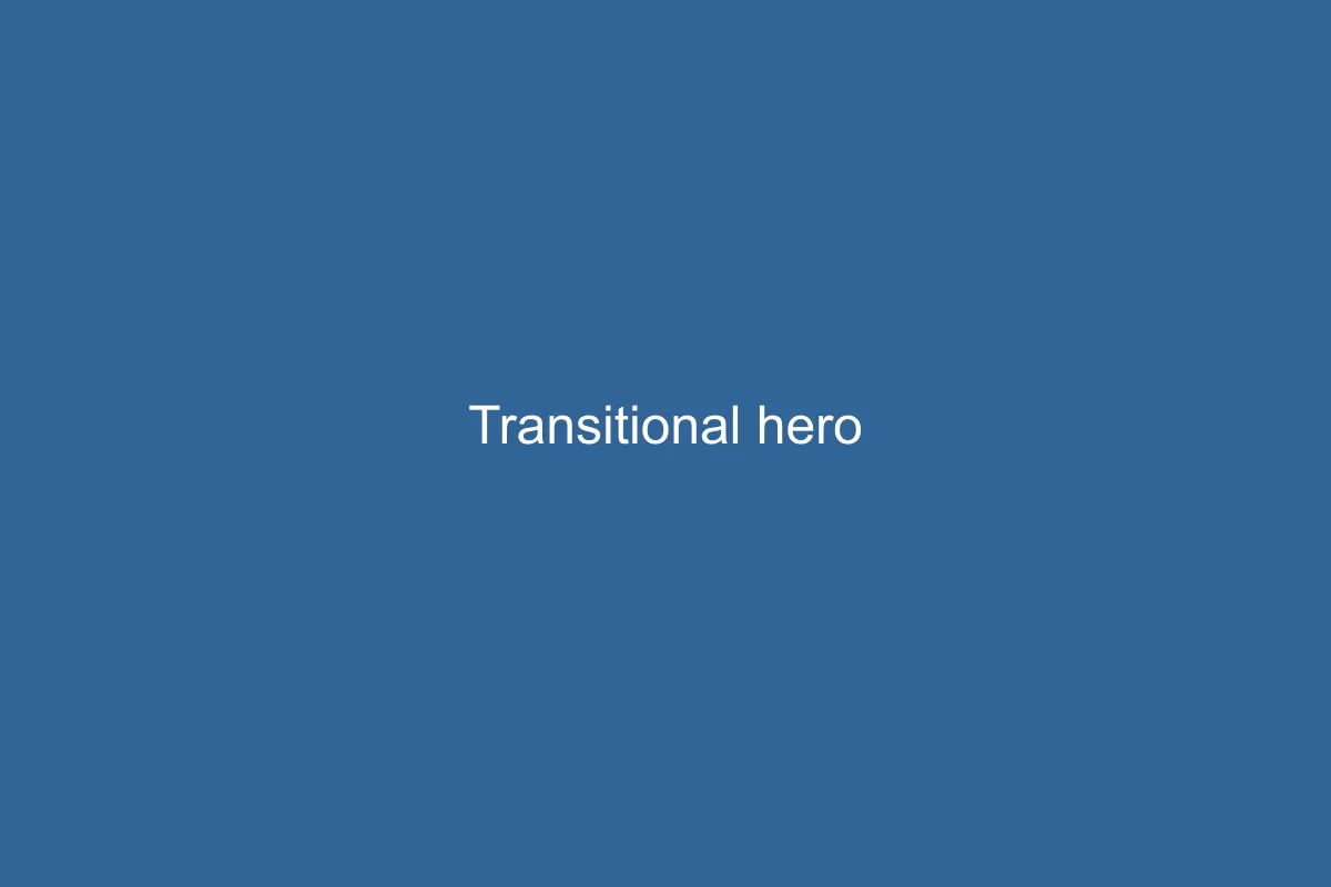 Transitional Design Style